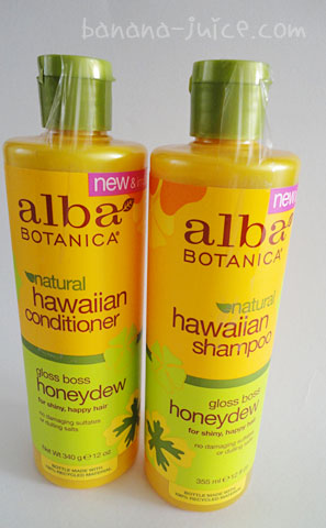Alba Botanica（アルバボタニカ）　ハニーデューナリッシング　ヘアウォッシュ＆コンディショナー
