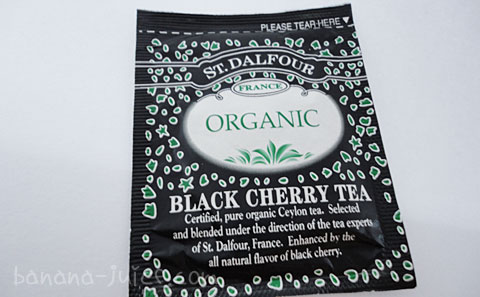 St.Dalfour（サン・ダルフォー）　オーガニック　ブラックチェリーティー　25ティーバッグ