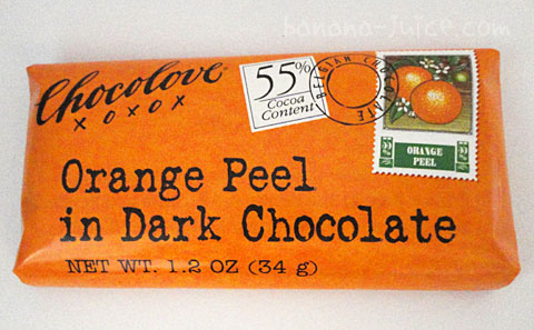 Chocolove(チョコラブ) ダークチョコレート オレンジピール 34g